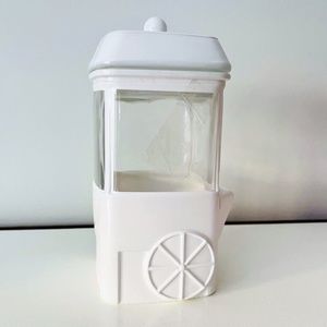 NWT Target Bullseye Playground White Popcorn Cart Jar *Valentine's Day 2023*